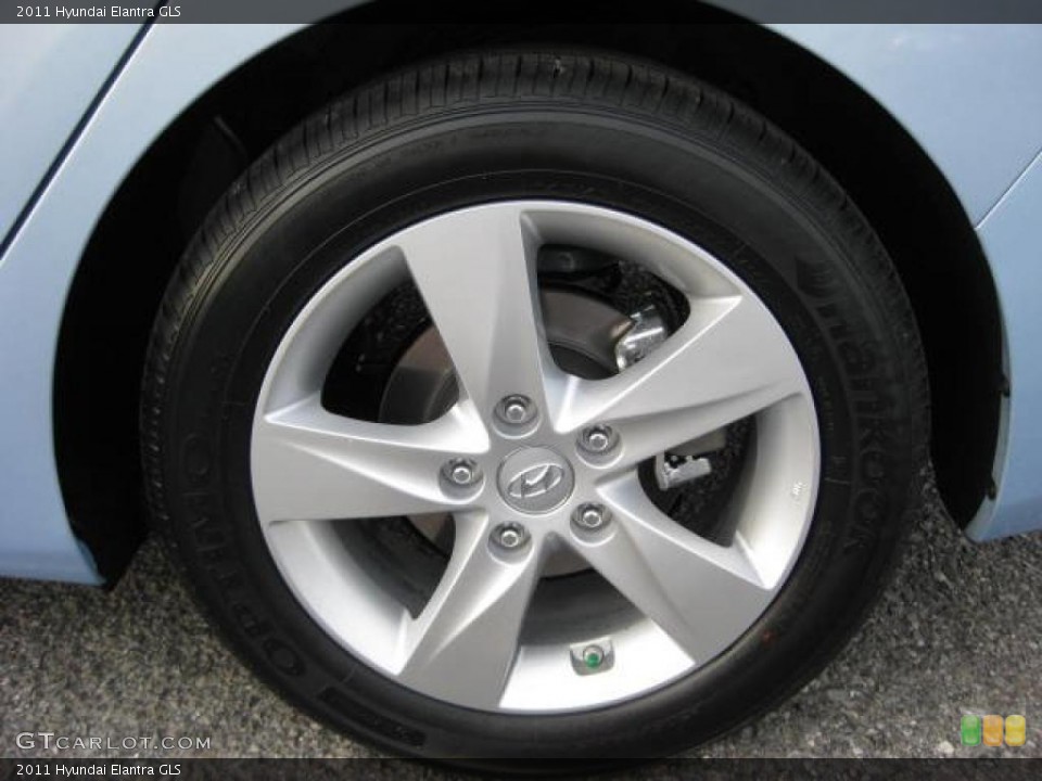 2011 Hyundai Elantra GLS Wheel and Tire Photo #46401039