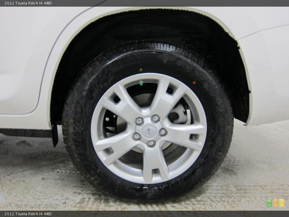 2011 Toyota RAV4 I4 4WD Wheel and Tire Photo #46402095