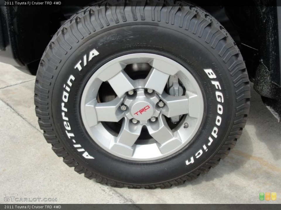 2011 Toyota FJ Cruiser TRD 4WD Wheel and Tire Photo #46404417