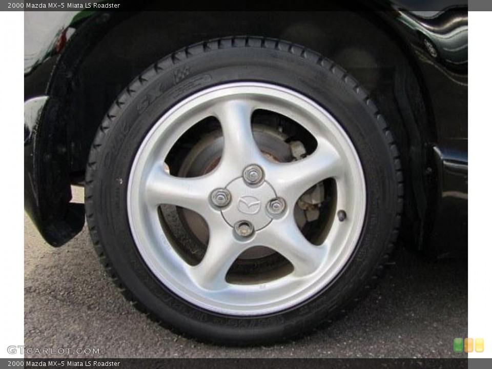 2000 Mazda MX-5 Miata LS Roadster Wheel and Tire Photo #46409016