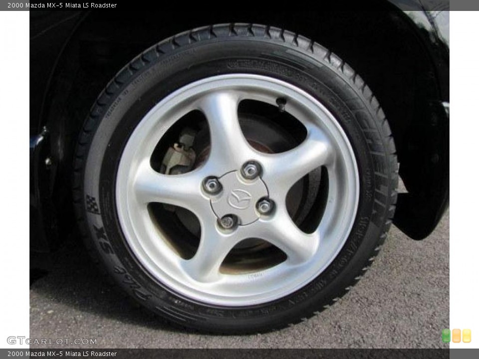 2000 Mazda MX-5 Miata LS Roadster Wheel and Tire Photo #46409061