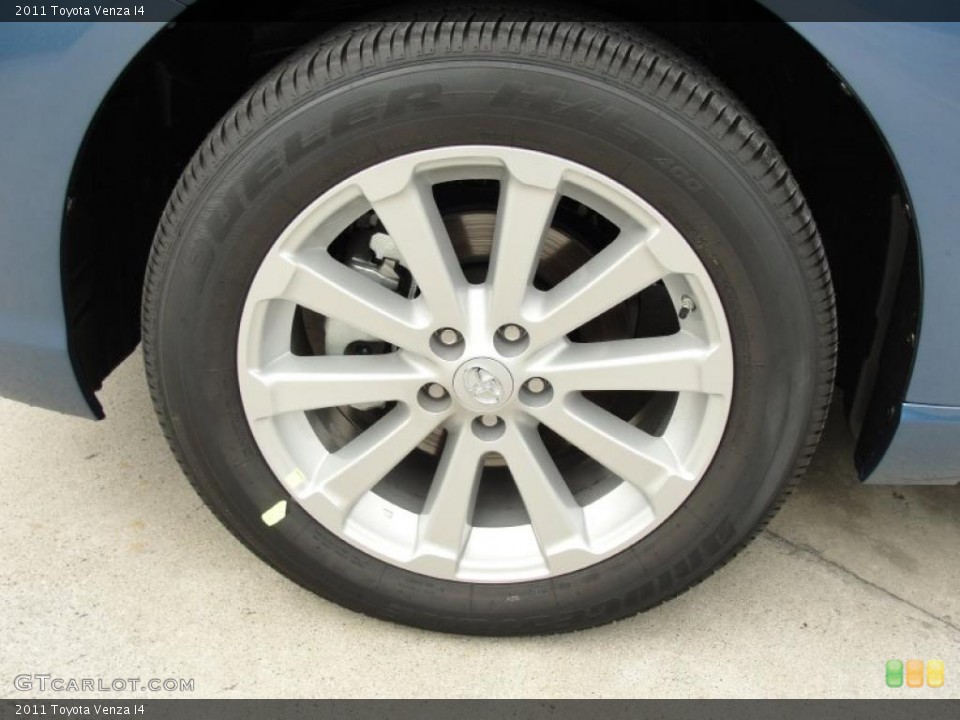 2011 Toyota Venza I4 Wheel and Tire Photo #46410540