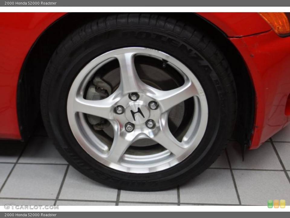 2000 Honda S2000 Roadster Wheel and Tire Photo #46410855