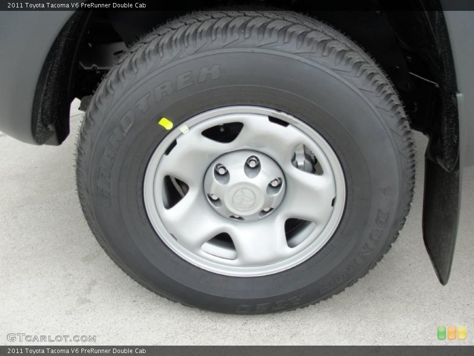 2011 Toyota Tacoma V6 PreRunner Double Cab Wheel and Tire Photo #46413228