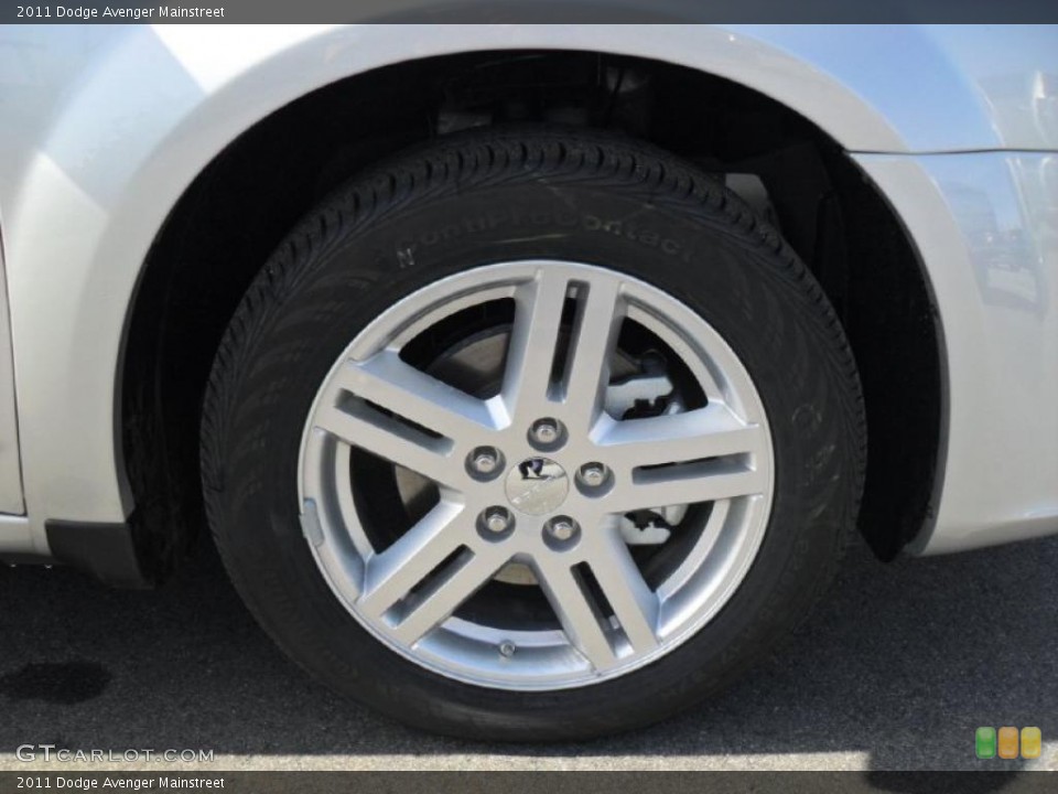 2011 Dodge Avenger Mainstreet Wheel and Tire Photo #46414773