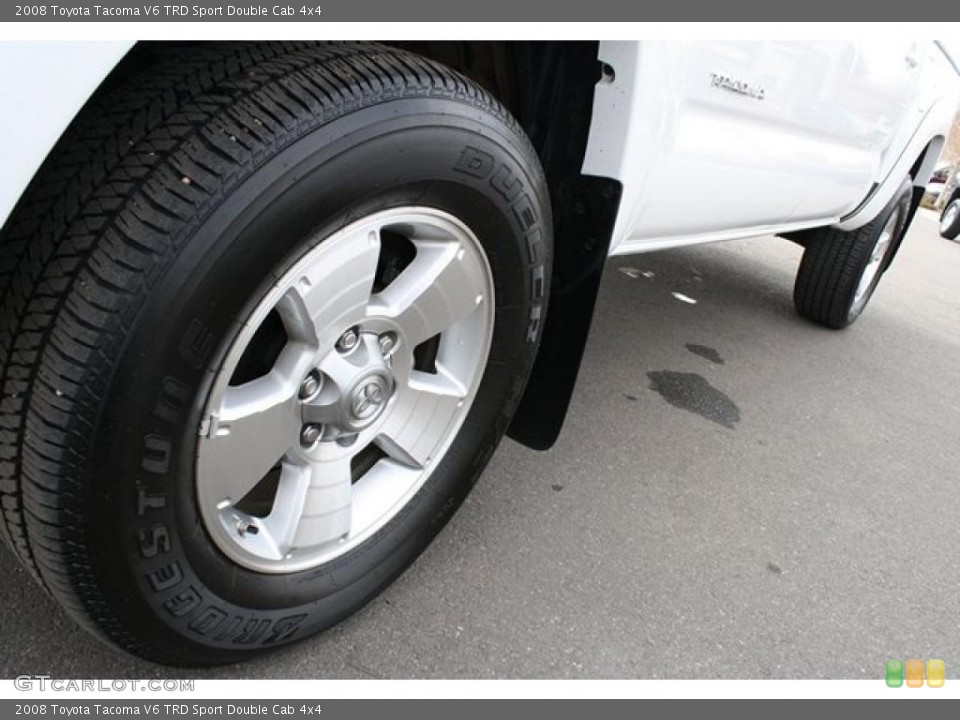 2008 Toyota Tacoma V6 TRD Sport Double Cab 4x4 Wheel and Tire Photo #46415577
