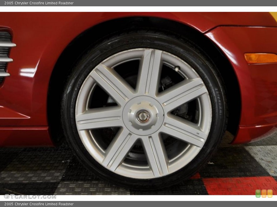 2005 Chrysler Crossfire Limited Roadster Wheel and Tire Photo #46418094