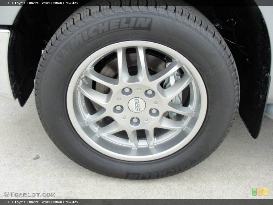 2011 Toyota Tundra Texas Edition CrewMax Wheel and Tire Photo #46421547