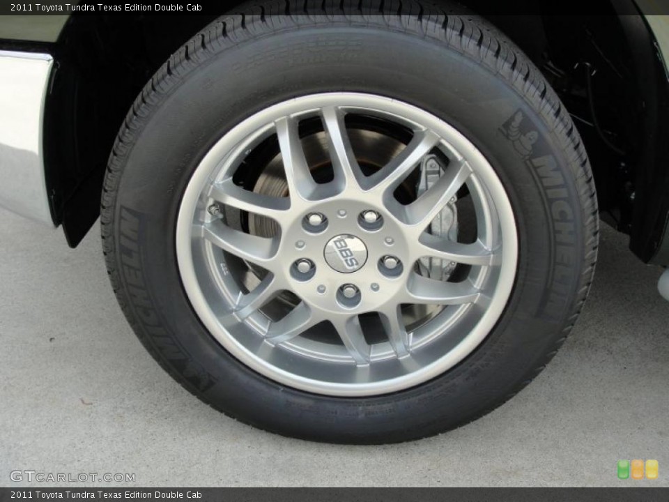 2011 Toyota Tundra Texas Edition Double Cab Wheel and Tire Photo #46422099