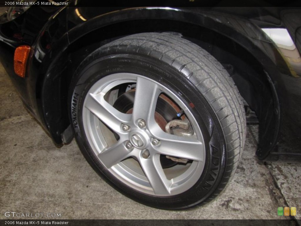 2006 Mazda MX-5 Miata Roadster Wheel and Tire Photo #46422954