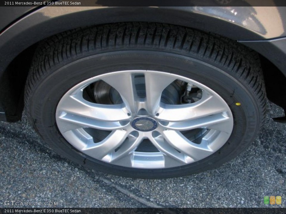 2011 Mercedes-Benz E 350 BlueTEC Sedan Wheel and Tire Photo #46424898