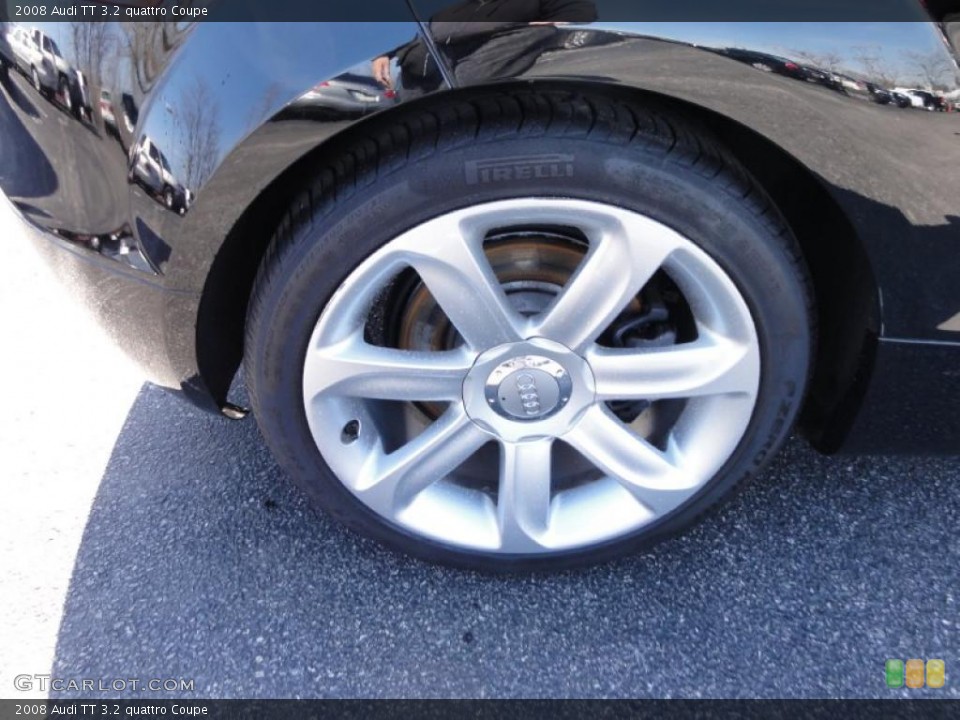 2008 Audi TT 3.2 quattro Coupe Wheel and Tire Photo #46428279