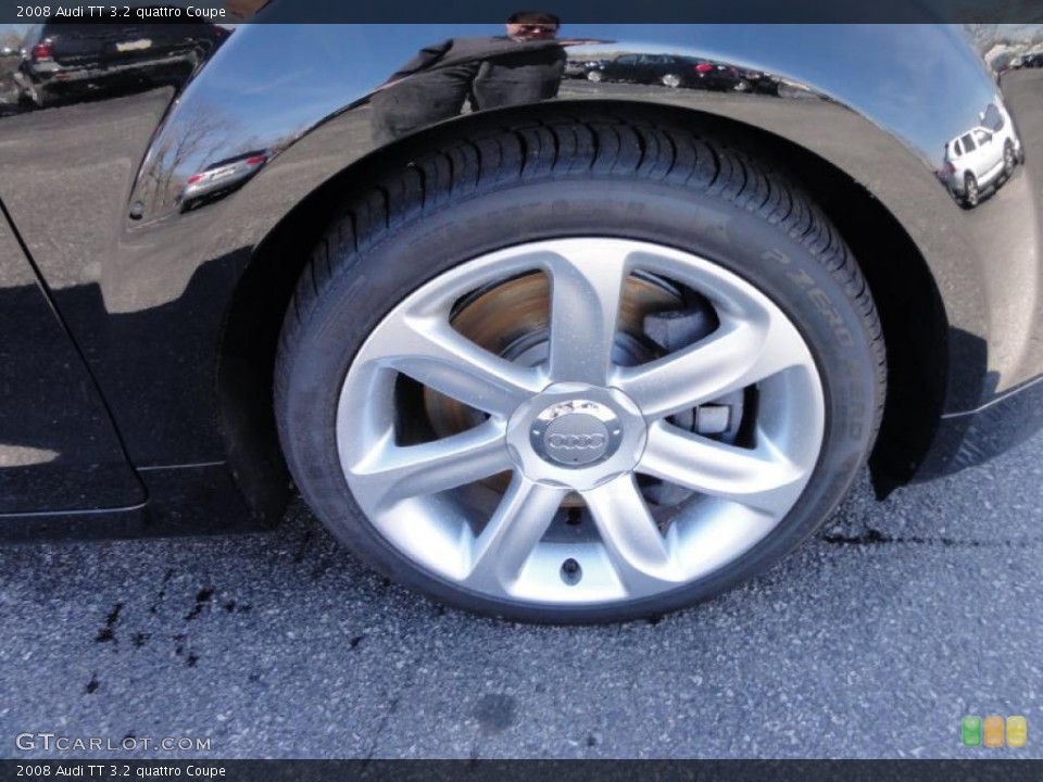 2008 Audi TT 3.2 quattro Coupe Wheel and Tire Photo #46428288