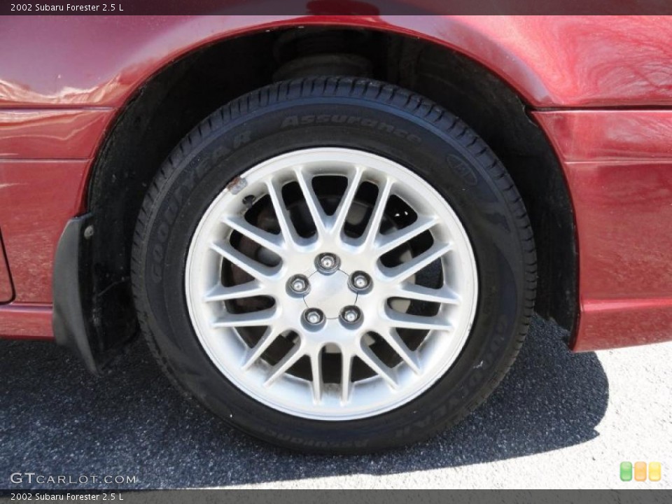 2002 Subaru Forester 2.5 L Wheel and Tire Photo #46430163