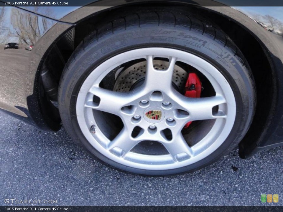 2006 Porsche 911 Carrera 4S Coupe Wheel and Tire Photo #46431093
