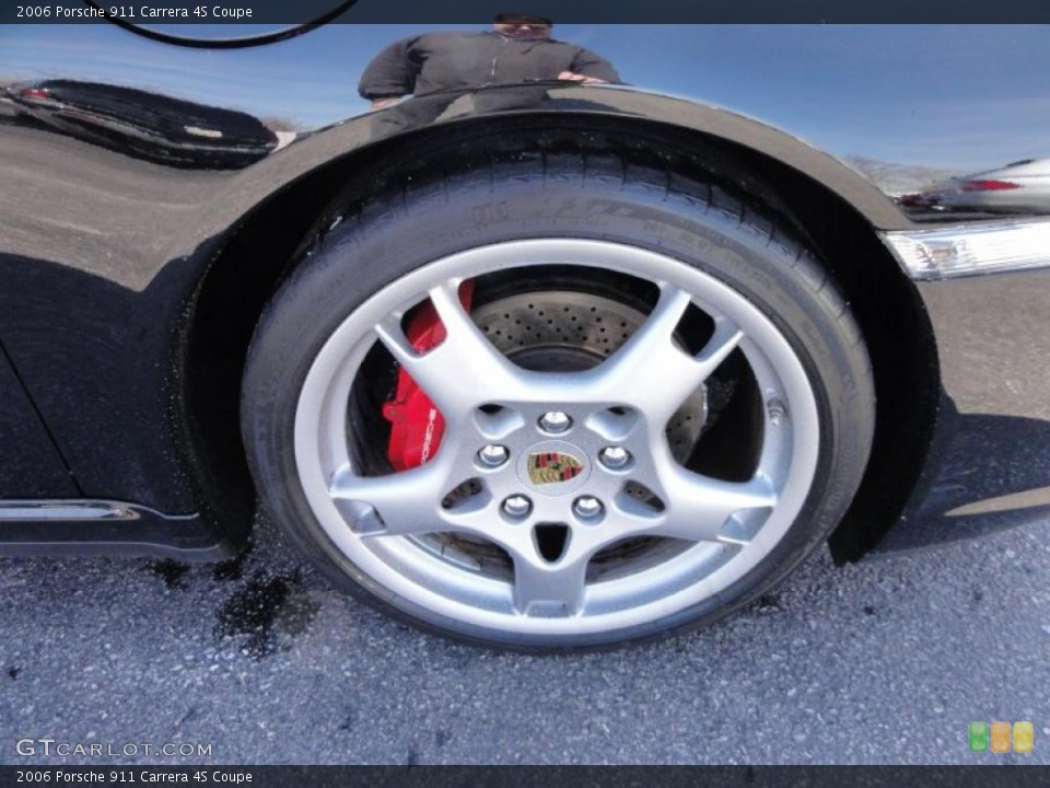 2006 Porsche 911 Carrera 4S Coupe Wheel and Tire Photo #46431102