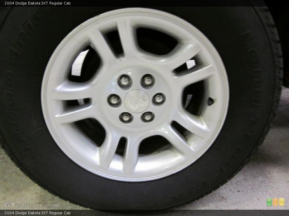 2004 Dodge Dakota SXT Regular Cab Wheel and Tire Photo #46435221