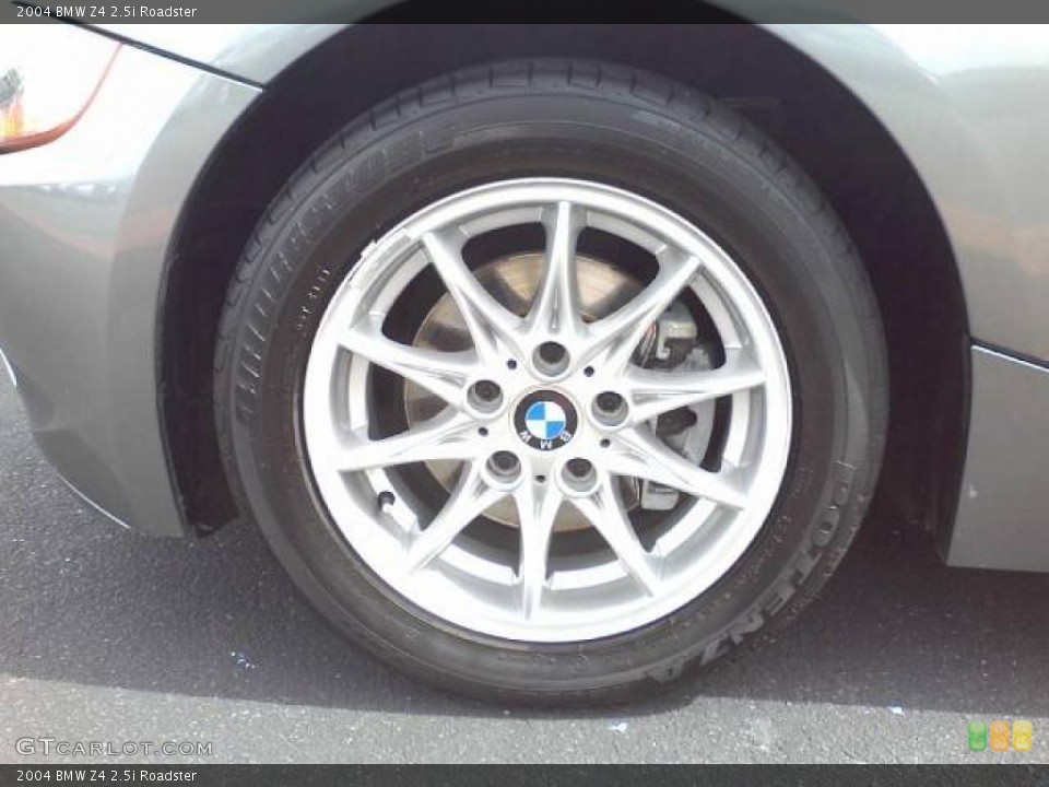 2004 BMW Z4 2.5i Roadster Wheel and Tire Photo #46440033