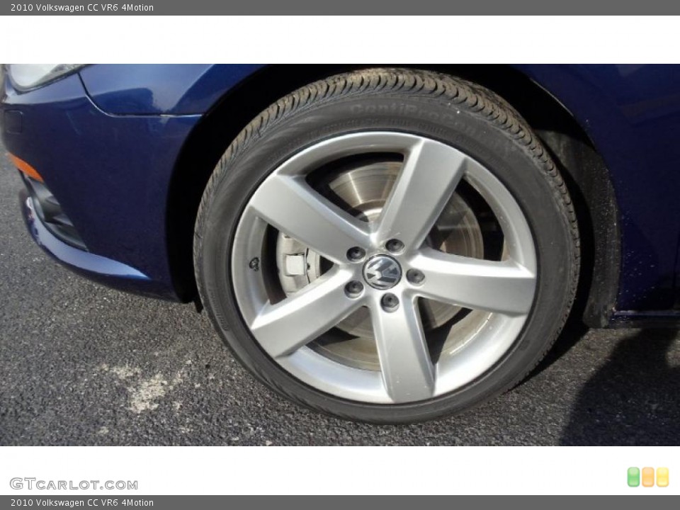 2010 Volkswagen CC VR6 4Motion Wheel and Tire Photo #46441809