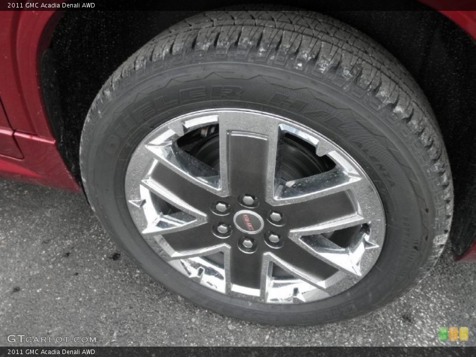 2011 GMC Acadia Denali AWD Wheel and Tire Photo #46442736