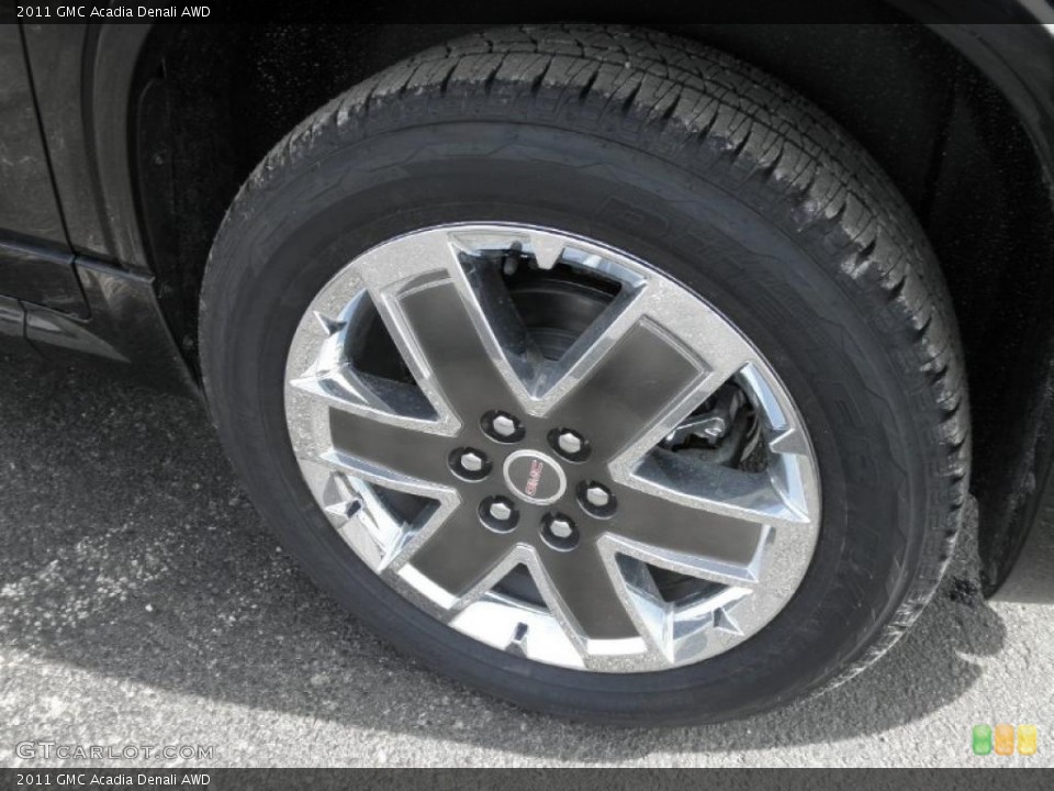 2011 GMC Acadia Denali AWD Wheel and Tire Photo #46443066