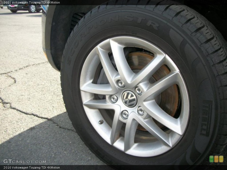 2010 Volkswagen Touareg TDI 4XMotion Wheel and Tire Photo #46443768