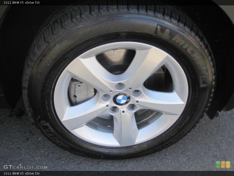 2011 BMW X5 xDrive 50i Wheel and Tire Photo #46444356