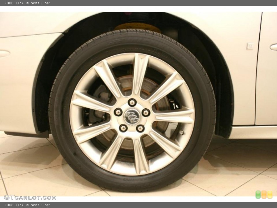 2008 Buick LaCrosse Super Wheel and Tire Photo #46453320