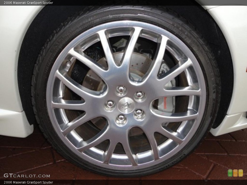 2006 Maserati GranSport Spyder Wheel and Tire Photo #46459455