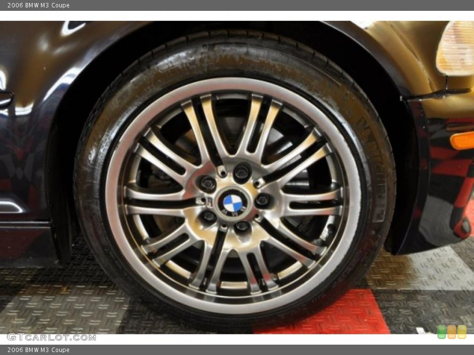 2006 BMW M3 Coupe Wheel and Tire Photo #46459680