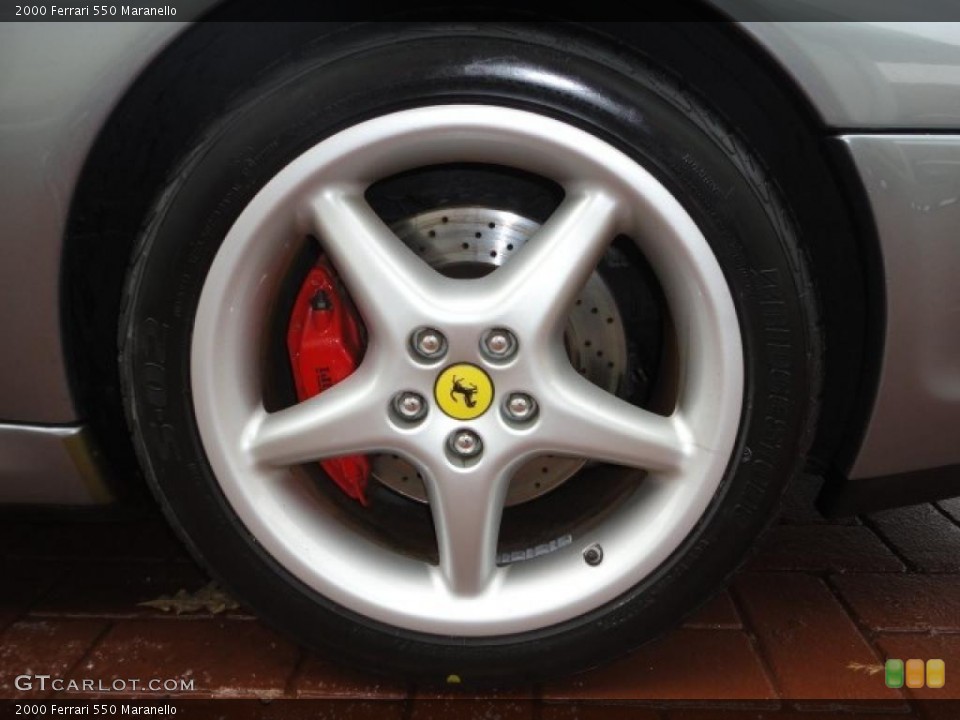 2000 Ferrari 550 Maranello Wheel and Tire Photo #46460451
