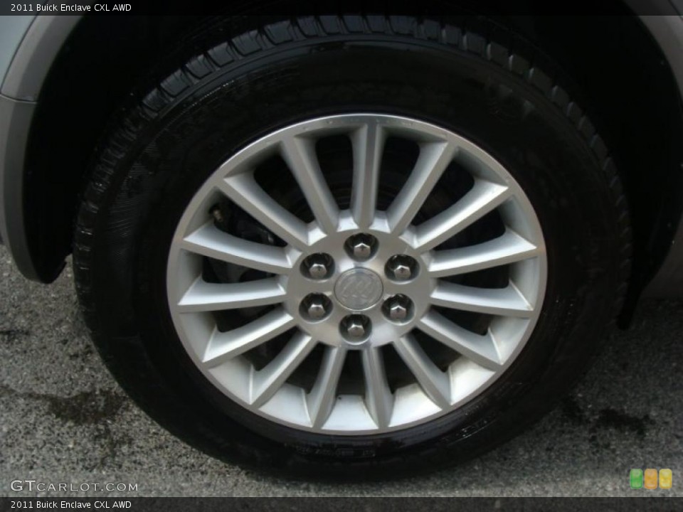 2011 Buick Enclave CXL AWD Wheel and Tire Photo #46466472
