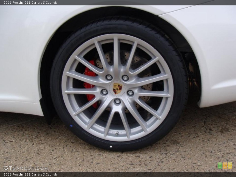 2011 Porsche 911 Carrera S Cabriolet Wheel and Tire Photo #46467126