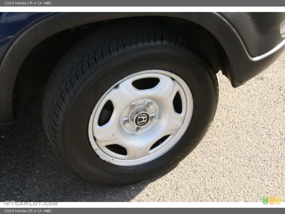 2004 Honda CR-V LX 4WD Wheel and Tire Photo #46468248