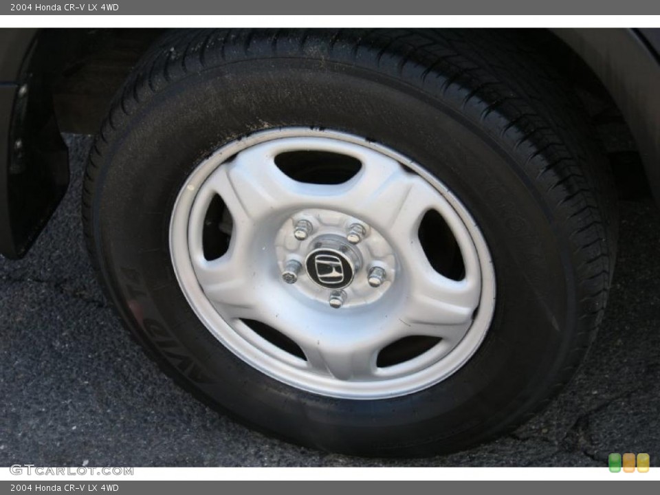 2004 Honda CR-V LX 4WD Wheel and Tire Photo #46468263
