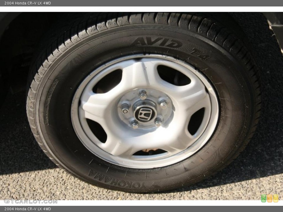 2004 Honda CR-V LX 4WD Wheel and Tire Photo #46468275