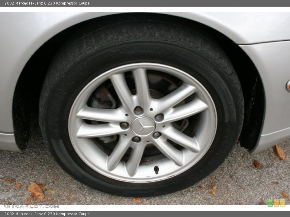 2002 Mercedes-Benz C 230 Kompressor Coupe Wheel and Tire Photo #46469712