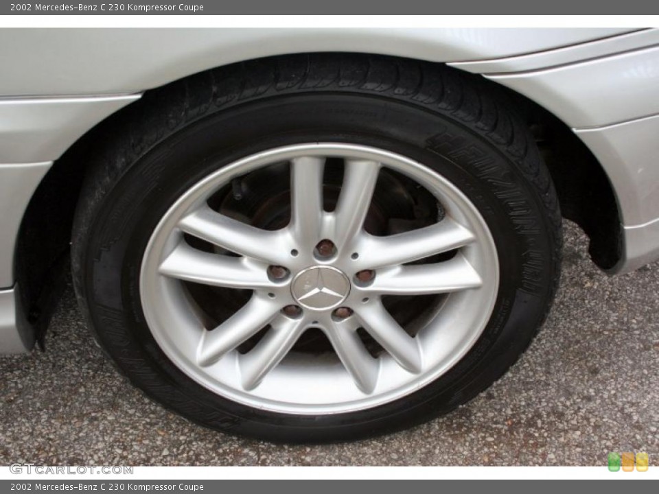 2002 Mercedes-Benz C 230 Kompressor Coupe Wheel and Tire Photo #46469739