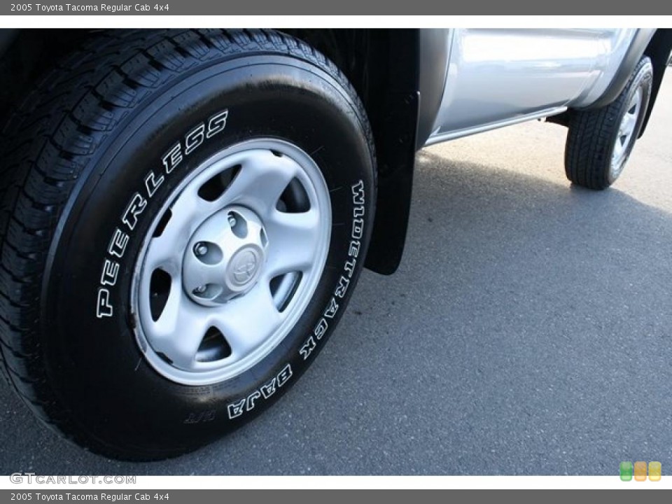 2005 Toyota Tacoma Regular Cab 4x4 Wheel and Tire Photo #46470882