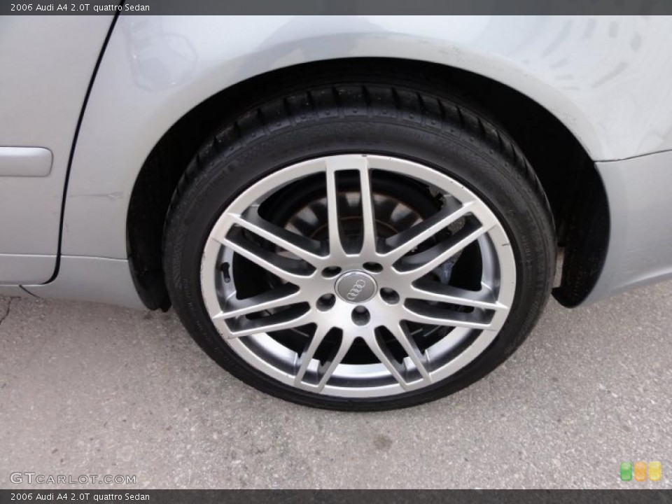 2006 Audi A4 2.0T quattro Sedan Wheel and Tire Photo #46473108