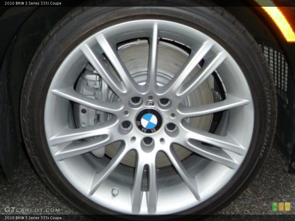 2010 BMW 3 Series 335i Coupe Wheel and Tire Photo #46474950
