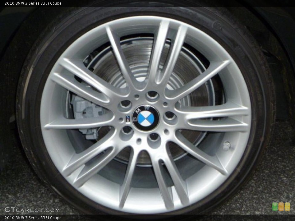 2010 BMW 3 Series 335i Coupe Wheel and Tire Photo #46474980