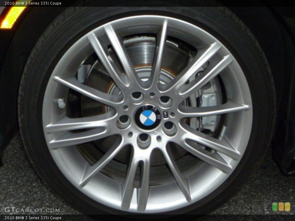 2010 BMW 3 Series 335i Coupe Wheel and Tire Photo #46474995