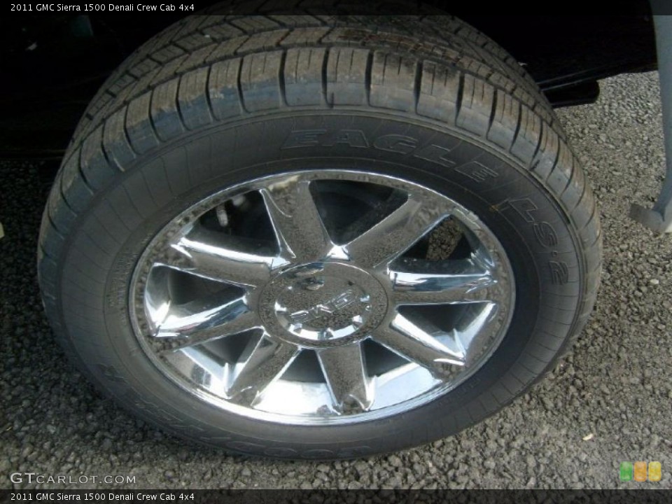 2011 GMC Sierra 1500 Denali Crew Cab 4x4 Wheel and Tire Photo #46475274