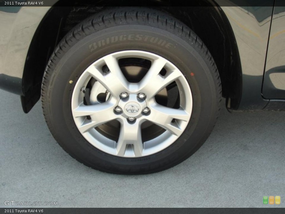 2011 Toyota RAV4 V6 Wheel and Tire Photo #46475433
