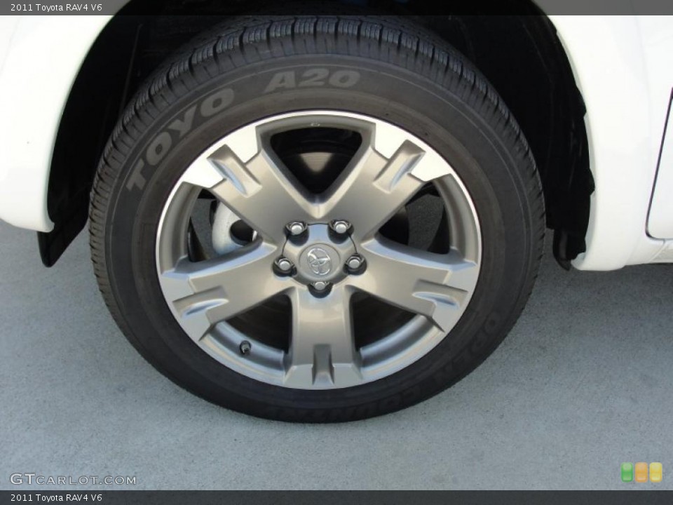 2011 Toyota RAV4 V6 Wheel and Tire Photo #46476000