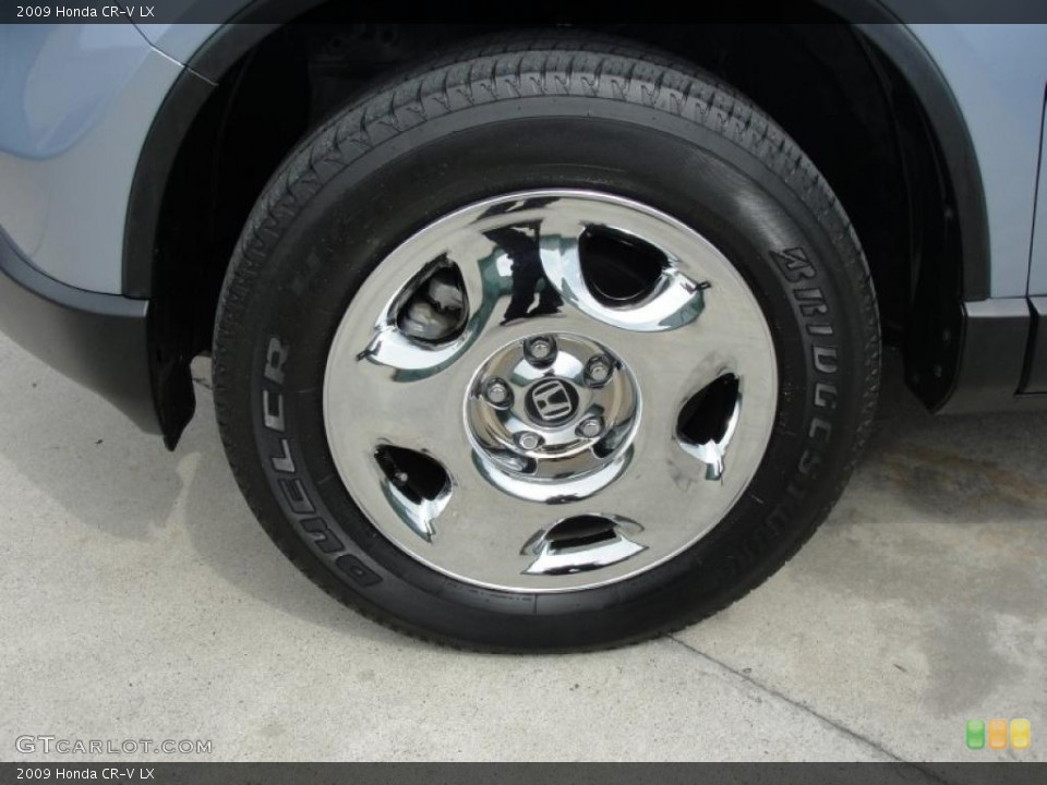 2009 Honda CR-V LX Wheel and Tire Photo #46477917