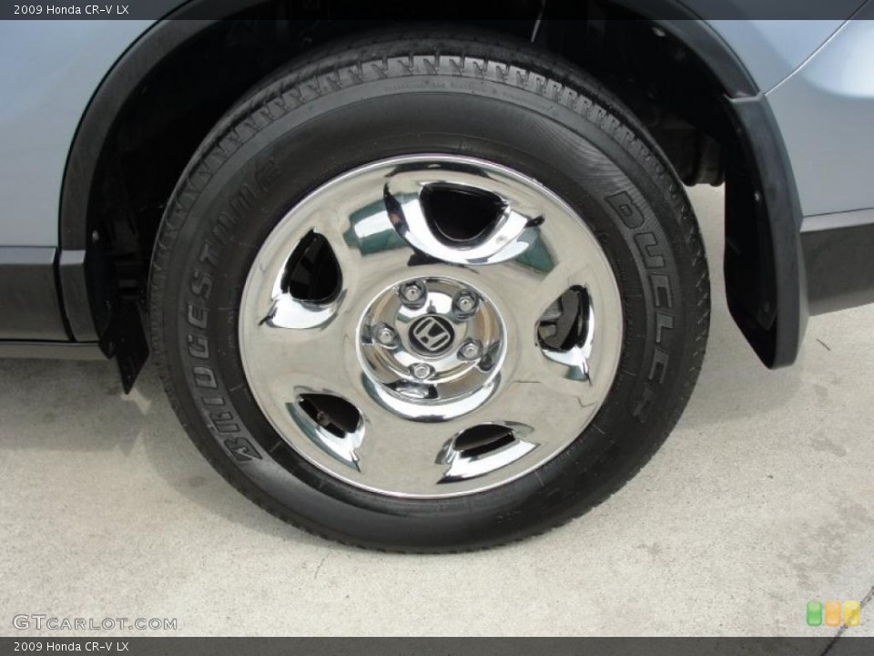 2009 Honda CR-V LX Wheel and Tire Photo #46477929
