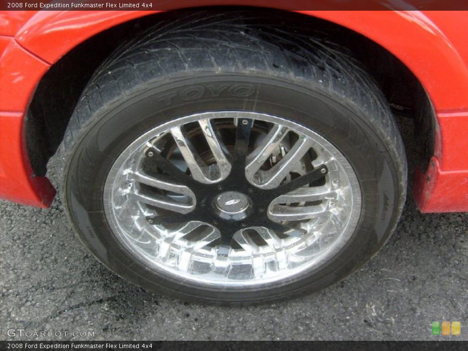 2008 Ford Expedition Custom Wheel and Tire Photo #46478328
