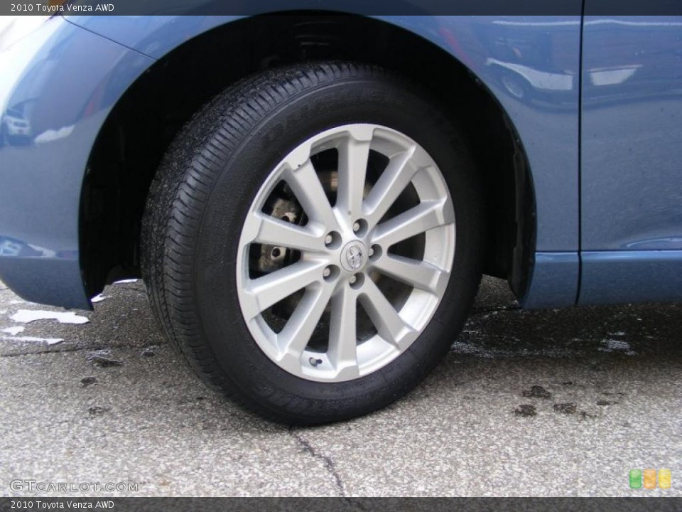 2010 Toyota Venza AWD Wheel and Tire Photo #46480842